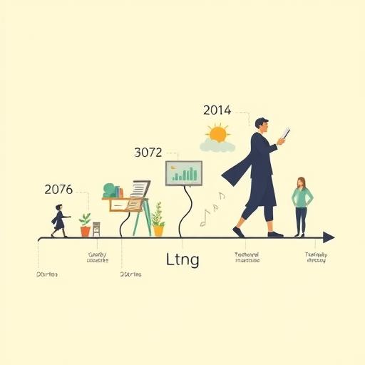 Visualization of goal-setting journey