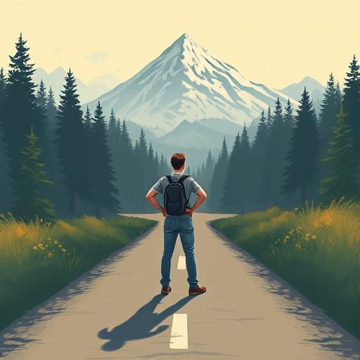 Person standing confidently representing motivation