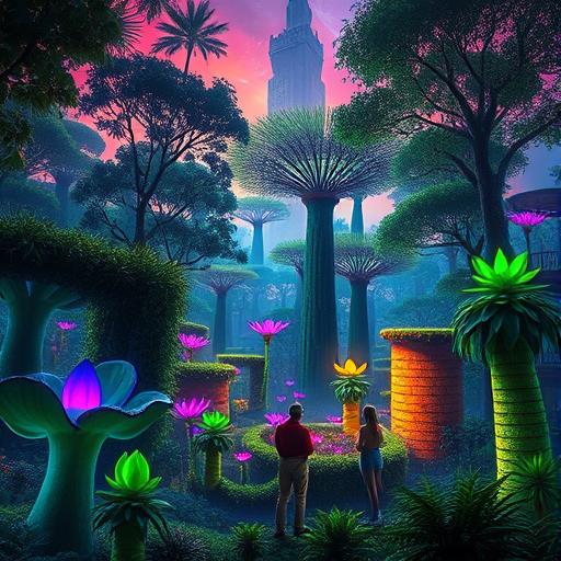 Lush forest symbolizing growth and resilience