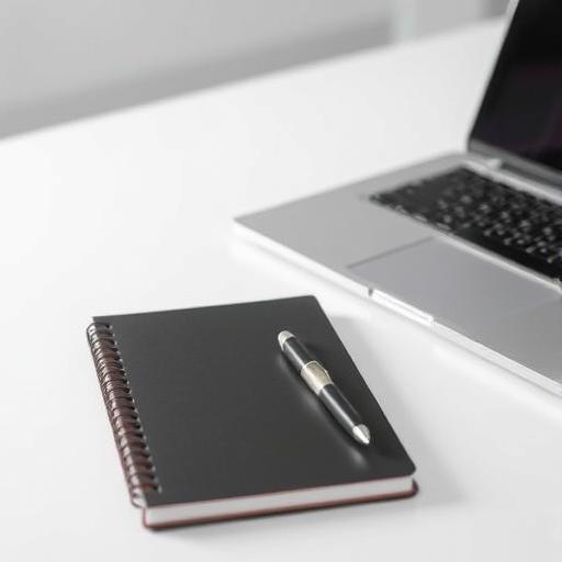 A close-up of a minimalist workspace symbolizing efficiency and clarity