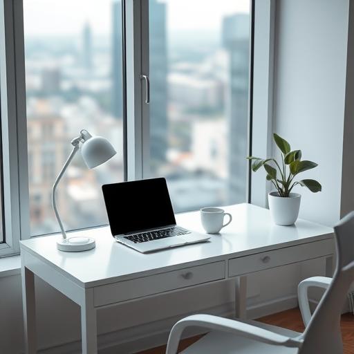 Neat workspace symbolizing organized habits and productivity
