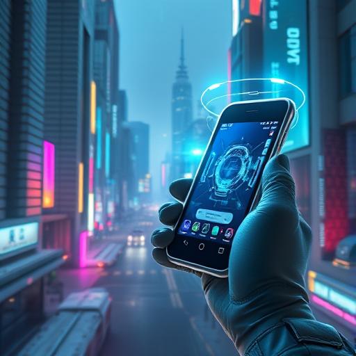 Futuristic concept art symbolizing mental clarity and focus through mindfulness