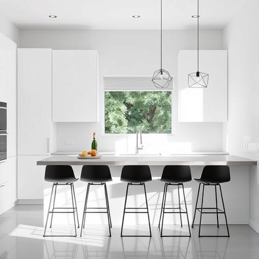 A minimalist space representing the clarity and calmness of an active lifestyle.
