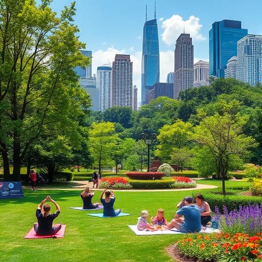 City park symbolizing growth and renewal