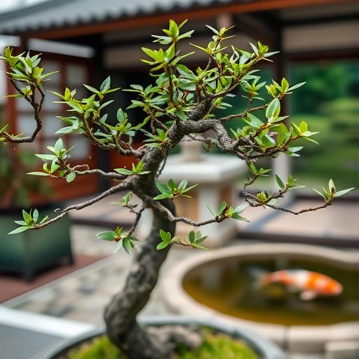 A carefully pruned bonsai tree representing precise goal shaping.