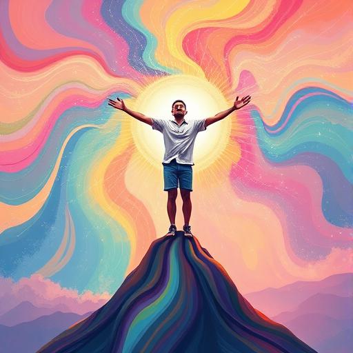 Illustration of a confident person unlocking their potential