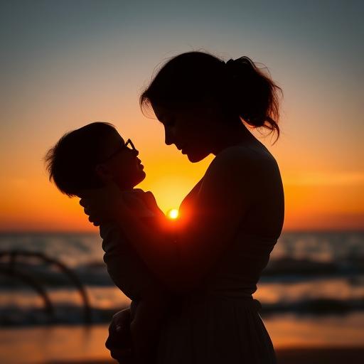 A heartfelt embrace symbolizing love and transformation