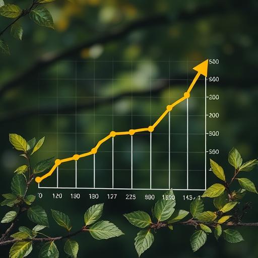 A graph with upward arrows illustrating collective progress