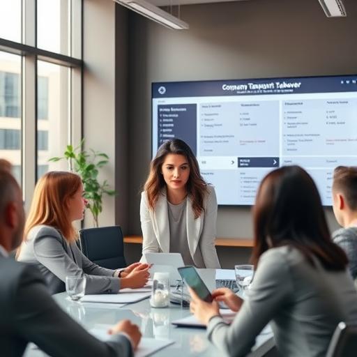 A determined young female executive demonstrating fearless leadership
