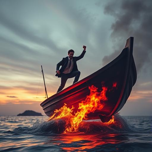 Burn the Boats: Mastering the Power of Relentless Hustle