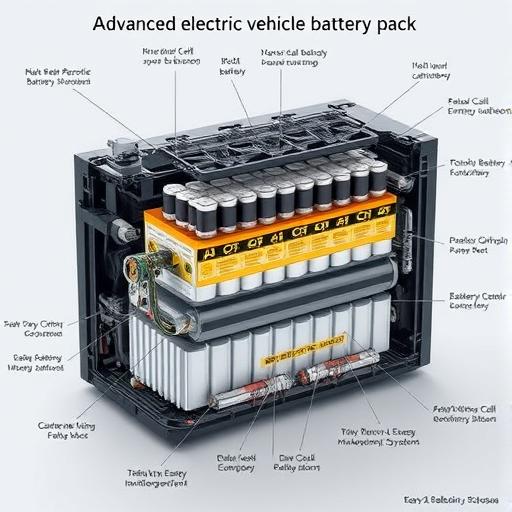 A cutaway diagram of an electric vehicle battery indicating emotional intelligence in leadership.