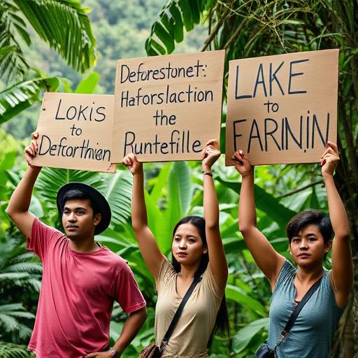 Young activists leading positive, transformative habits