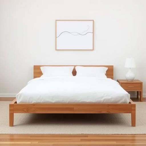 A tranquil bedroom representing calmness in facing challenges.