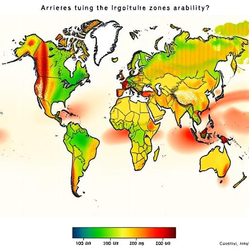 Artwork depicting the shifts in global agriculture