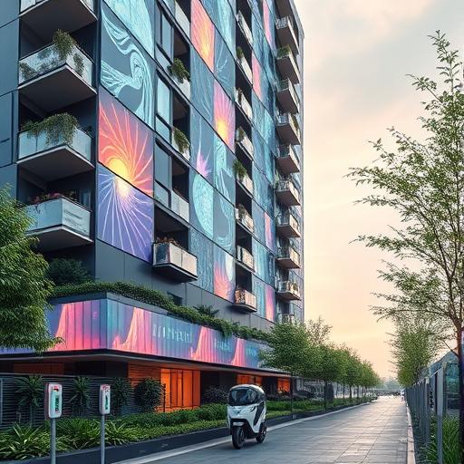 Modern building symbolizing clear goals and structure