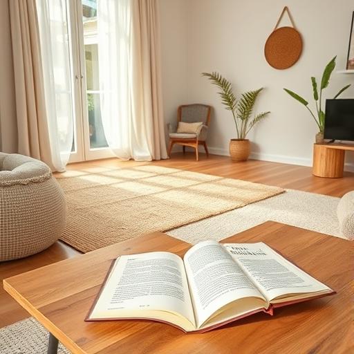 A cozy living room symbolizing comfort and strength.