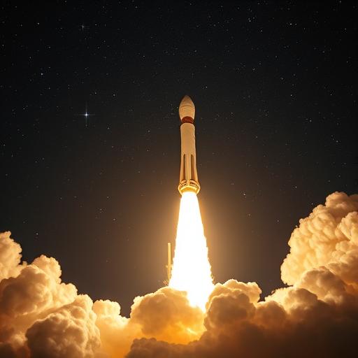 Rocket launch representing the power of supportive community
