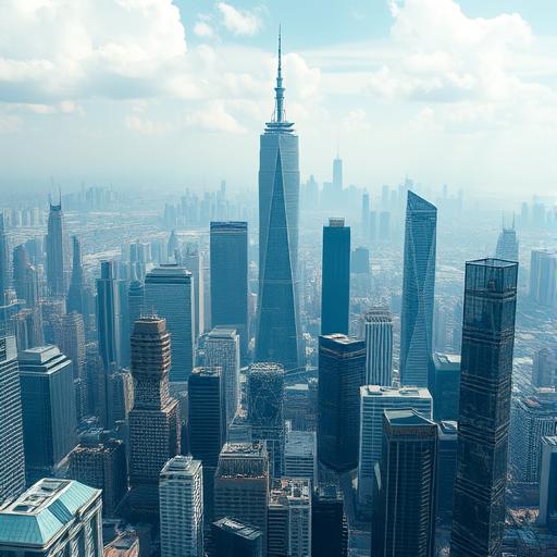 Futuristic cityscape symbolizing limitless potential