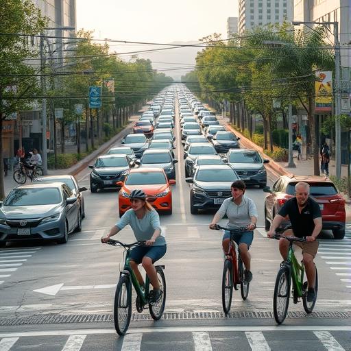 A busy intersection representing the need for prioritization
