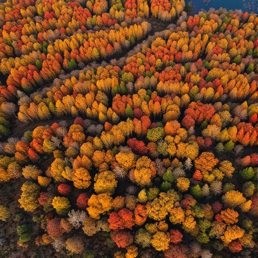 Expansive forest representing the power of nutrition and growth