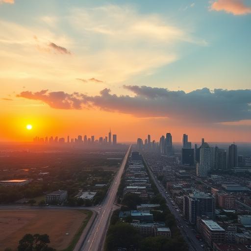 City skyline time-lapse symbolizing unstoppable growth and potential