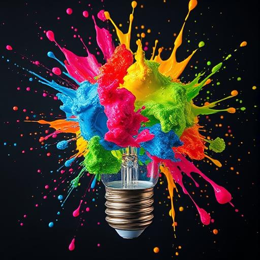 Lightbulb symbolizing the spark of motivation
