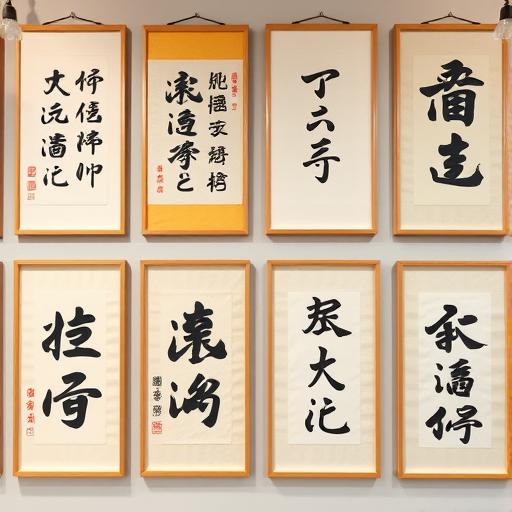 A vibrant gallery representing mindfulness in art