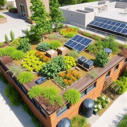 An outdoor garden symbolizing growth and structure