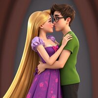 Rapunzel and Preston