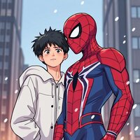 Spider-Jay and Daiki
