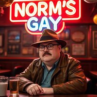 Peter Griffin-inspired Character