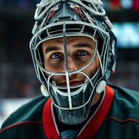 Twister the hockey goalie