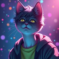 Gray the Emo Cat Boy