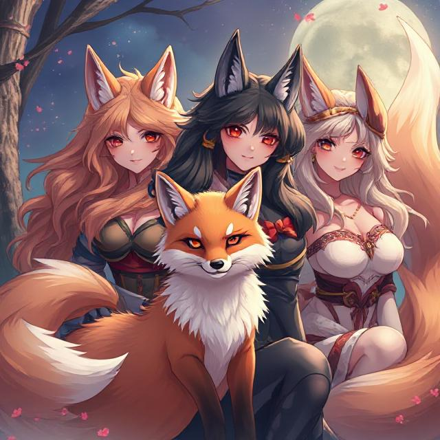 mystical_foxand_wolf_women_0