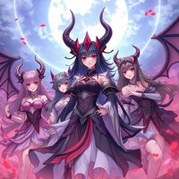 Demon Queen and Her Court