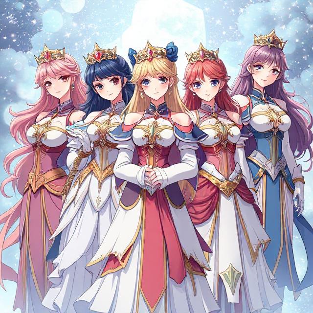 groupof_young_princesses_0