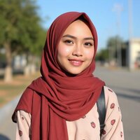 hijab-wearing teenager