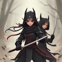 Ninja Dark Elves