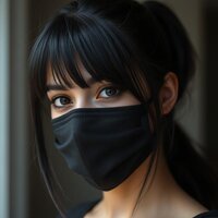 Masked British Girl