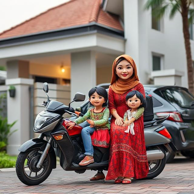 cartoon_familywith_five_children_0