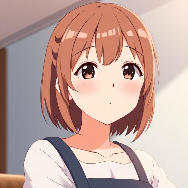 Anime Slice-of-Life Character - Risu