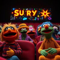 Muppets Watching a Movie