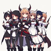 Dark Elf Ninja Maid Squad