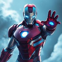 Iron Man Blue