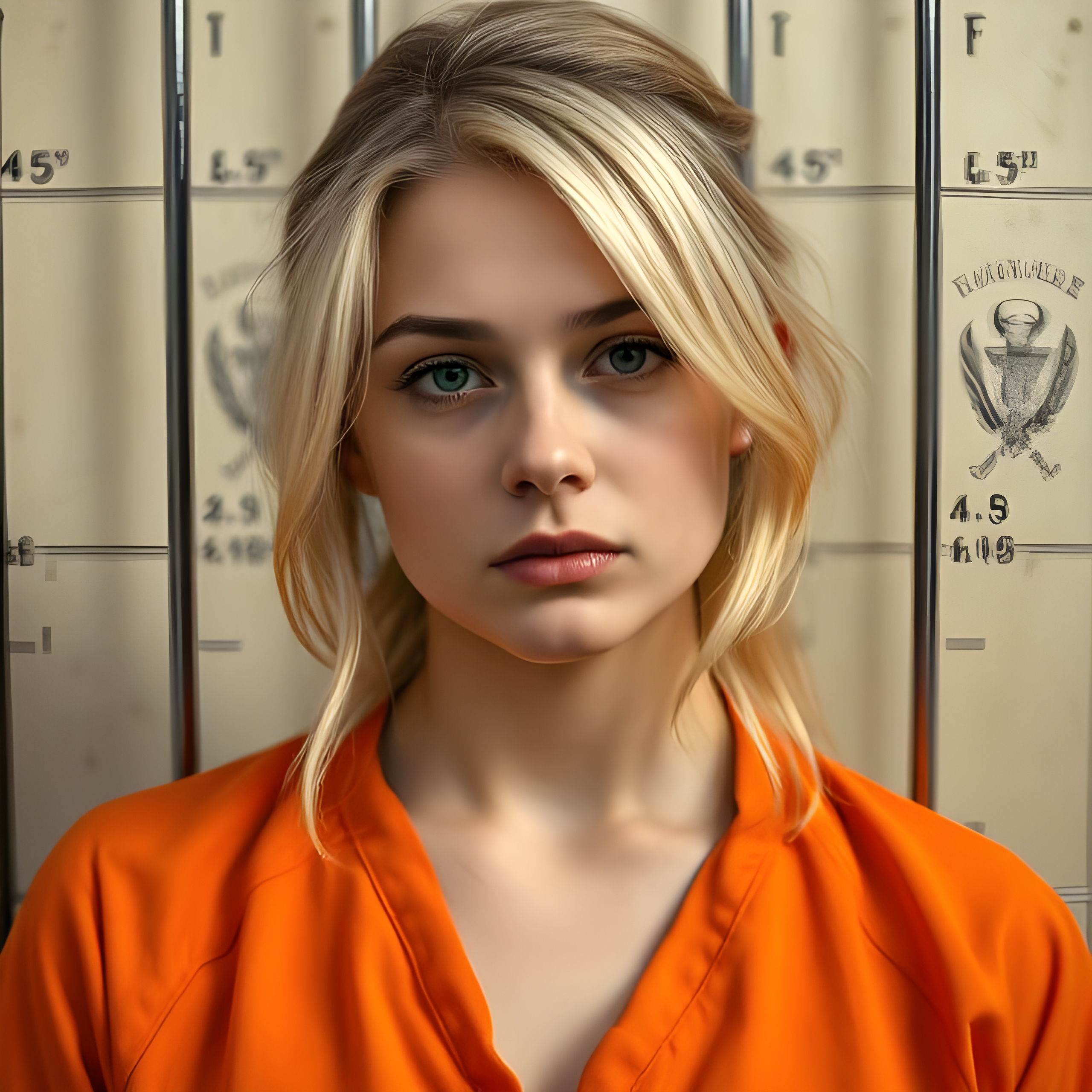 Blond Female Inmate