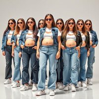 Clones in Y2K Fashion