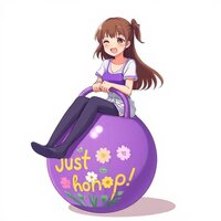 Bouncy Ball Girl