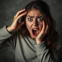 Horrified Individual