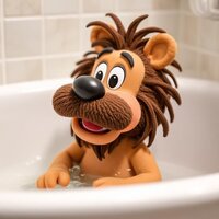 Bath Toy Lion