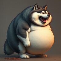Gluttonous Malamute